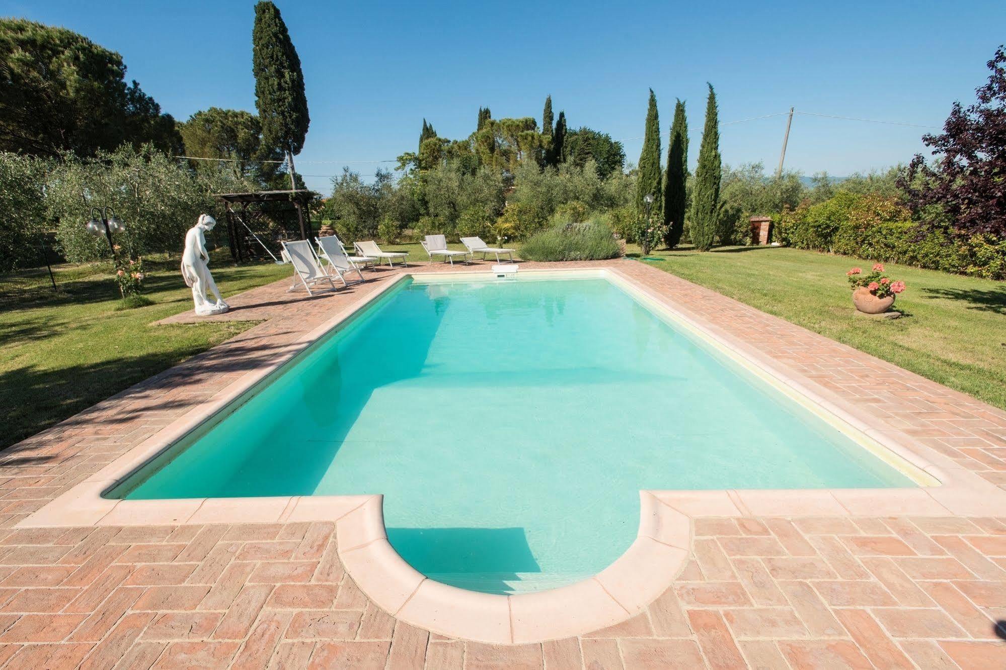 Agriturismo Podere Caggiolo - Swimming Pool & Air Conditioning Marciano della Chiana Luaran gambar